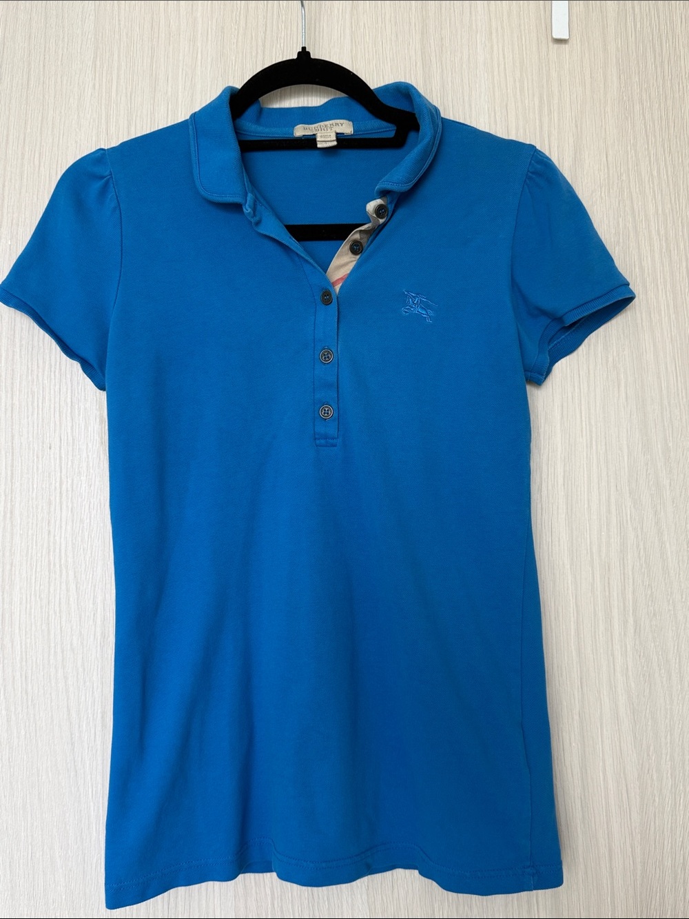 Burberry Brit blue polo size small | old money, luxury, capsule wardrobe